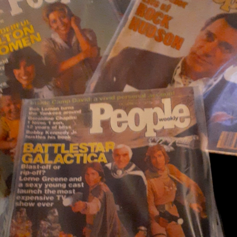 Vintage people magazine lot